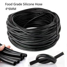 Tuyau en silicone souple pour pompe à oxygène d'aquarium (15 m) 1 m/3 m/5 m/10 m/20 m, avec pierre à