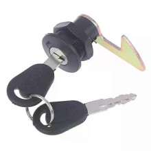 1 jeu (1 cadenas + 2 clés) Antivol de coffre arrière pour voiture électrique, scooter et moto