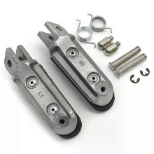 2 repose-pieds avant pour Honda NSR125R (1989-2001), NSR125F, CB500F, CB500X, CB300RA, CB300R, CB300F,