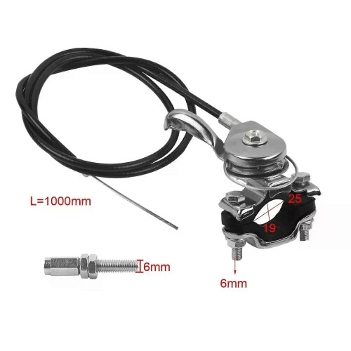 Câble de commande d'accélérateur 1 pièce pour trémie compacte HONDA GX160 GX200 (kit de commande 100
