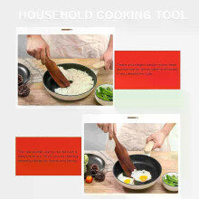 Spatule en bois, pelle en bois, pelle à pizza au levain, ustensiles de cuisine longs, spatule en bois,