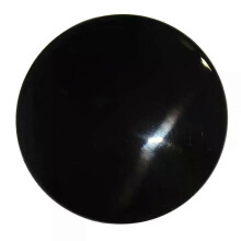 Cache-centre de volant noir brillant 2-1/2 x 3/8 Marine Boat