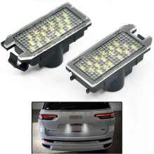 Ăclairage de plaque d'immatriculation LED blanc pour Jeep Grand Cherokee, Compass, Patriot, Maserati
