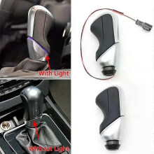 (1 pièce avec lumière) Pommeau de levier de vitesse automatique avec éclairage LED pour Peugeot 508
