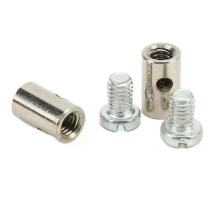 Kit de 4 embouts de câble sans soudure 6 mm pour starter d'accélérateur, résistants à la corrosion,