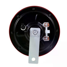1 paire de klaxons électriques compacts HELLA Super Loud 12V 115DB rouges pour moto/voiture