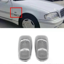 Boîtier de feu de position latéral A2108200921 pour Mercedes-Benz W210, W124, W202, W638 et W414 (cache-clignotants)