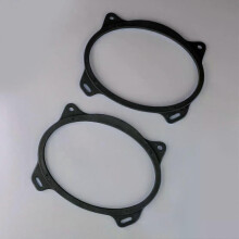 Lot de 2 adaptateurs de montage ovales pour haut-parleurs arrière 6 x 9, compatibles avec Toyota Corolla,