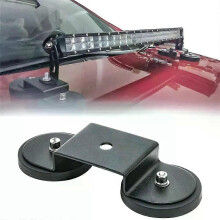 2 supports de fixation magnétiques puissants pour barre lumineuse LED de travail, pour SUV, quad, UTB