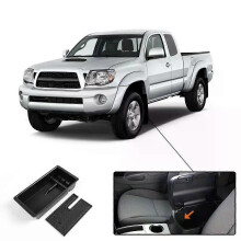 Organisateur de console centrale pour Toyota Tacoma 2005-2015 - Boîte de rangement pour accoudoir