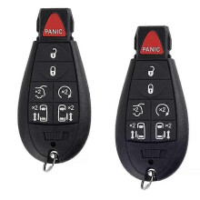 Télécommande de voiture à 7 boutons compatible avec Chrysler Town & Country 2008- et Dodge Grand Caravan