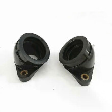 2 adaptateurs d'interface de collecteur de carburateur pour moto Yamaha XV400, XV500, XV535 et Virago