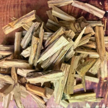 Bâtonnets de Palo Santo parfumés, bâtonnets aromatiques purifiants et apaisants, lamelles de bois brut