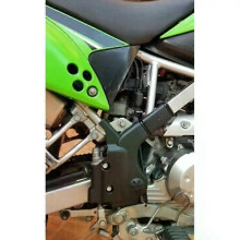 Cache latéral de cadre de moto, protection de cadre, plaque de protection de cadre compatible avec Kawasaki