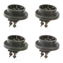 4 roulettes de panier inférieur pour lave-vaisselle LG (référence 4581DD3003B), compatibles avec les