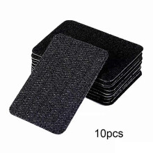 (Noir) Patins antidérapants Gripper, lot de 10, ruban adhésif pour tapis, accessoires de tapis antidérapants,