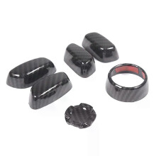 Accessoires de garniture décorative pour boutons de réglage de siège auto Chevrolet Corvette C8 2020-2023,