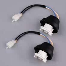 Lot de 2 adaptateurs de douille BA20D pour phare de moto, compatibles avec les modèles REX RS 400, 450