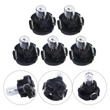Lot de 10/5 ampoules LED T3/T42 pour éclairage intérieur de voiture, 12 V, 4300 K, jaune, témoin lumineux,