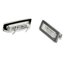 2 éclairages de plaque d'immatriculation LED Canbus pour Smart Fortwo (accessoire auto)