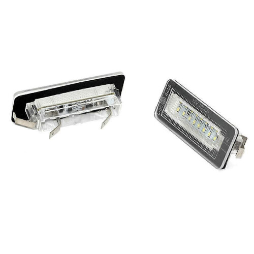 2 éclairages de plaque d'immatriculation LED Canbus pour Smart Fortwo (accessoire auto)
