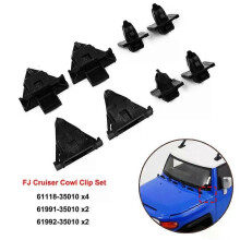 Clips de fixation pour panneaux de carrosserie et ailes de voiture, ensemble de clips de maintien pour