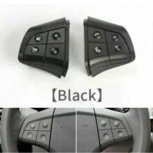 Lot de 2 boutons de commande au volant pour Mercedes W164 W251 W245 ML GL Classe B/R 1648207910/1648208010/1648200010