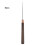 50pcs Wooden Handle Cloth Awl Set - 16.5cm Sharp Leather Sewing Tools 2