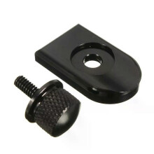 Cache-bouton de fixation de boulon de selle de moto 1/4-20 pour moto Sportster avec filetage 1/4-20