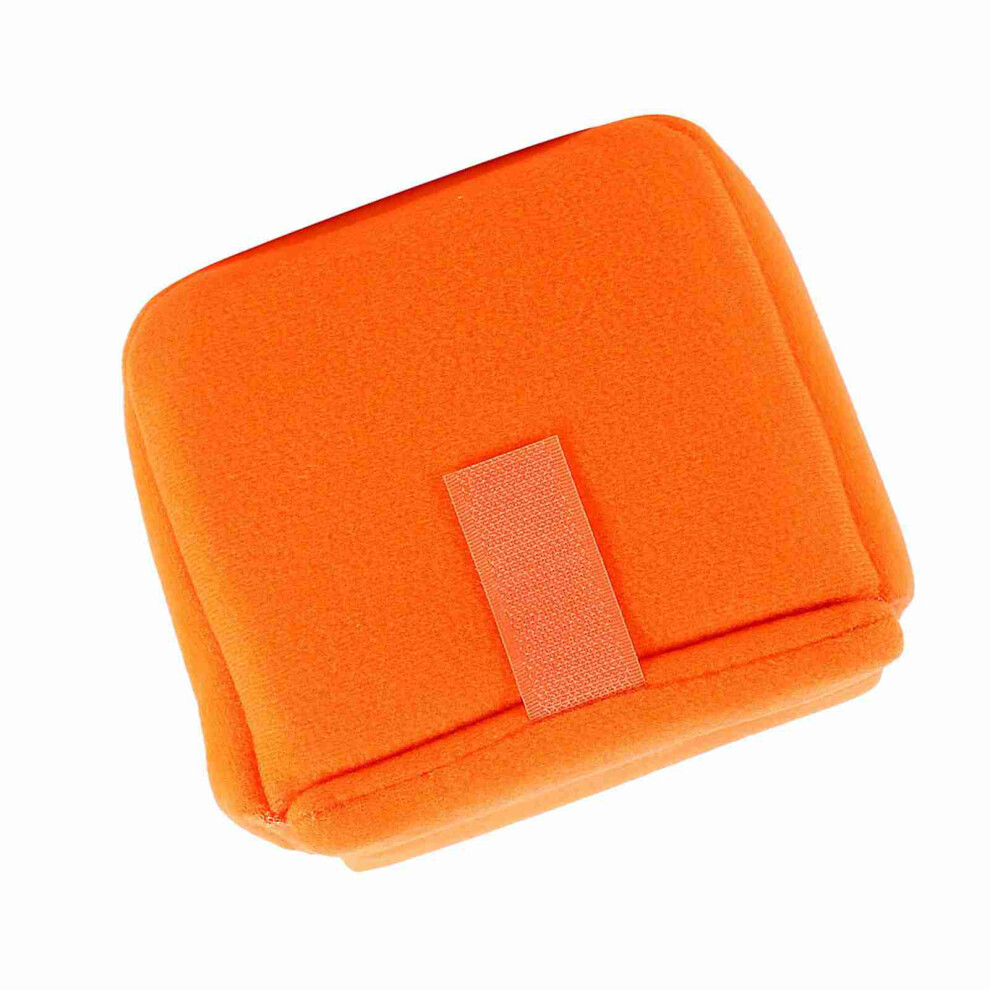 Velvet Camera Insert Bag With Shockproof Padding - Orange 9471363293551