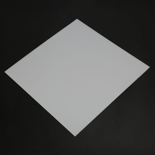 White Polyoxymethylene POM Sheet 2x300x300mm for Precise Engineering Solutions