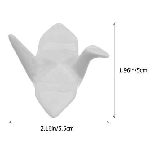 1 Pezzo Portaposate In , 5,5X5X3 Cm (Bianco) 1