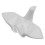 1 Pezzo Portaposate In , 5,5X5X3 Cm (Bianco) 6