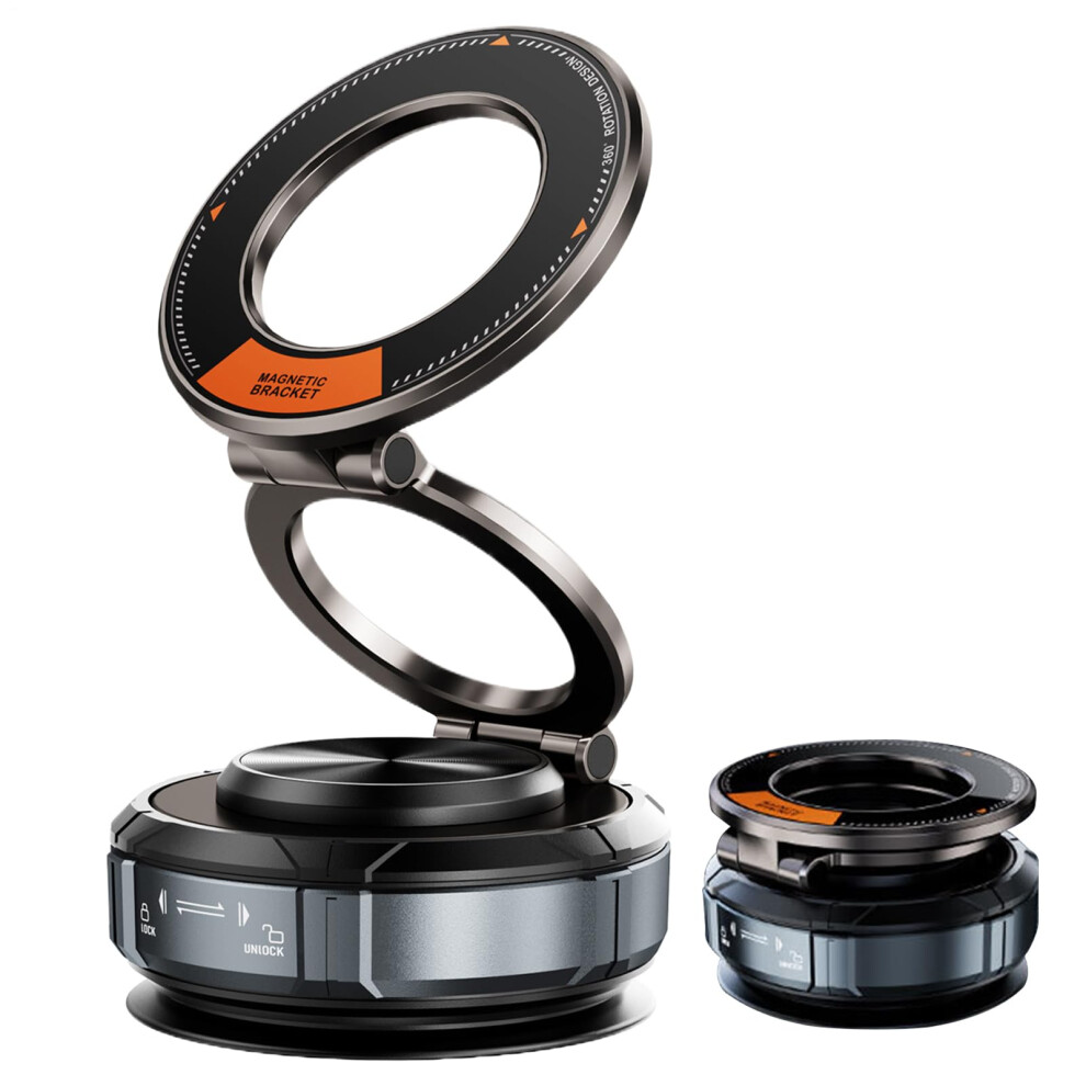 Magnetic Car Phone Holder Dashboard Mount 360 Degree Rotating Bracket For Smartphones Universal Compatibility 9105992289738