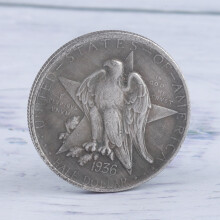 1936 D US Texas Brass Silver Dollar Commemorative Coin 3cm Collectible