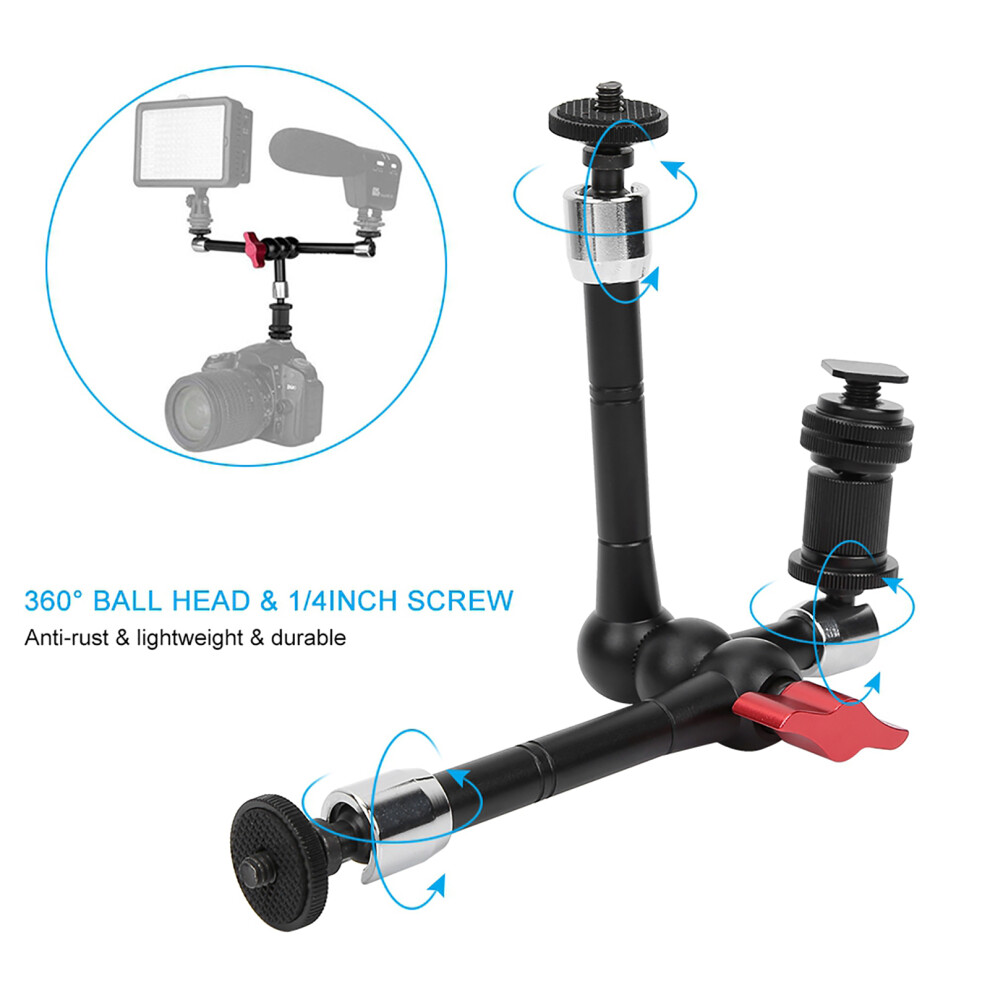 11" Articulating Friction Magic Arm With Clamp For Cameras & Accessories 6931363293669