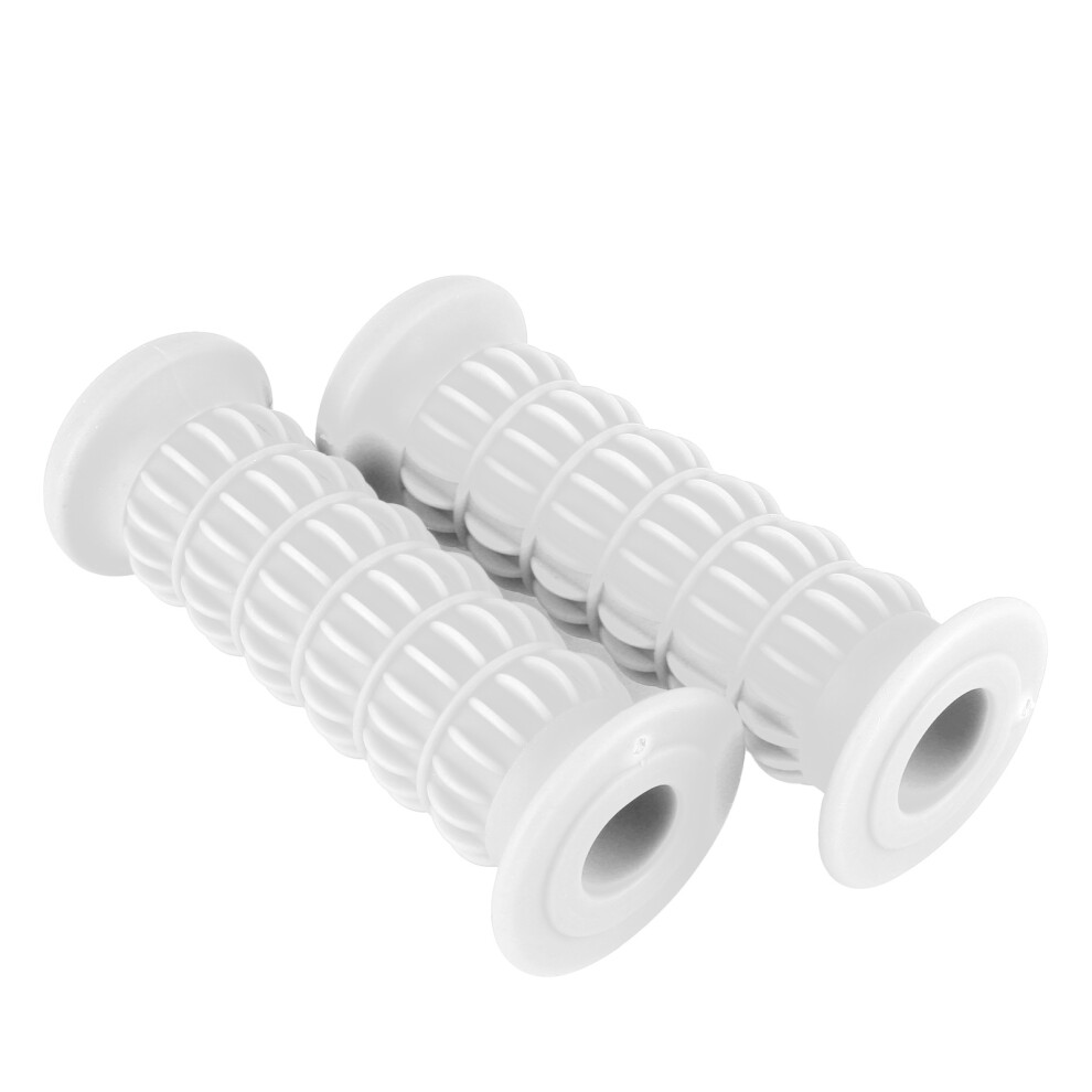 Universal Motorcycle Hand Grip 25Â28Mm For Handlebar 1In/1.1In White 9421363294164