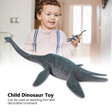 Plastik-Dinosaurier-Spielzeug L Plesiosaurier 29,0 cm, Blau