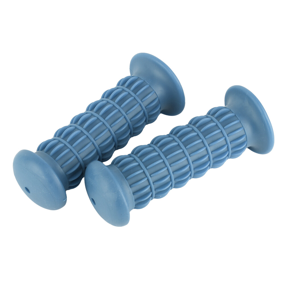 Motorcycle Rubber Handlebar Grips For Xl833/Cb400/Cg125, 22Mm Diameter Blue 4991363295188