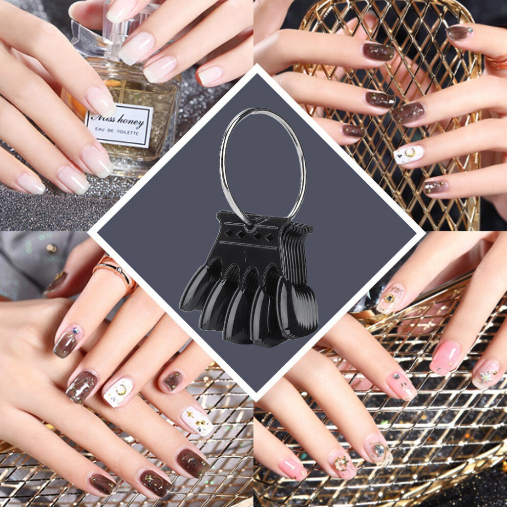 Nail Art Practice Kits 50pcs Manicure Nail Display Boards for Gel Polish Design