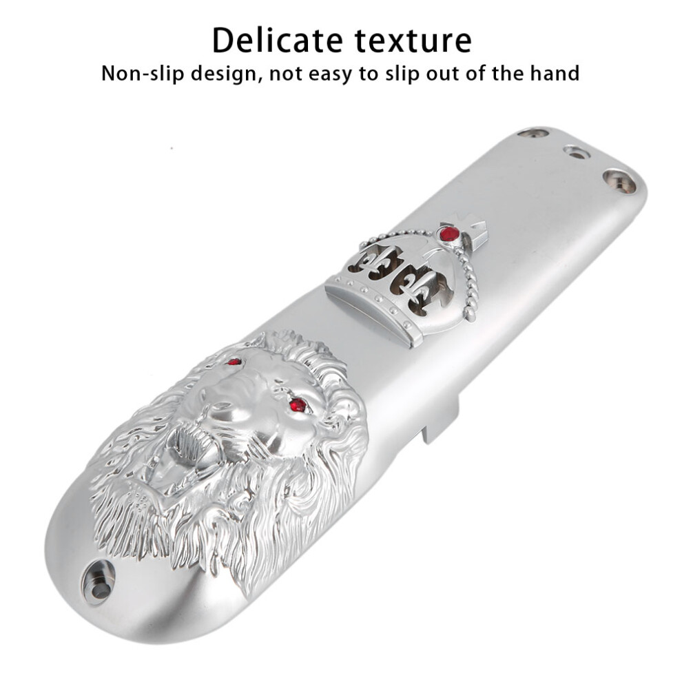Silver Electric Hair Clipper Front Cover For Wahl 8571/8148/8591 Â Zinc Alloy, 15.3X4.5cm
