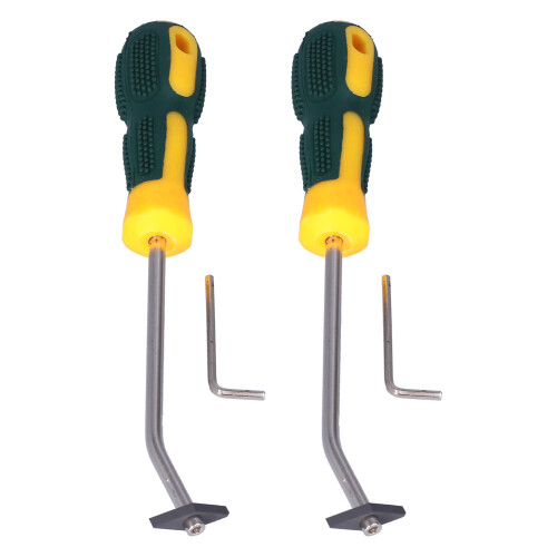 2Set Fugenentfernungswerkzeug Edelstahl