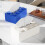 (Blue, 1 count) Creative Block Design Tissue Box, Desktop Tissue Holder, Wall Mounted Tissue Box, Decorative Tissue Holder for 5