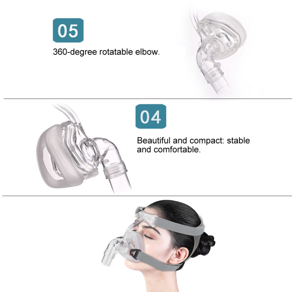 NM2NM4 Nasal Mask for Breathing Machine Sleep Snore Respirator S-L Sizes-image-OPC-PN5ZG26-NEW