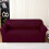 (Coffee Brown, 2-Seater) Solid Color Sofa Cover with Pillowcase, 1 Count Modern Simple Sofa Slipcover with 1 Count Pillowcase without Core, 12