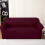 (Coffee Brown, 3-Seater) Solid Color Sofa Cover with Pillowcase, 1 Count Modern Simple Sofa Slipcover with 1 Count Pillowcase without Core, 4