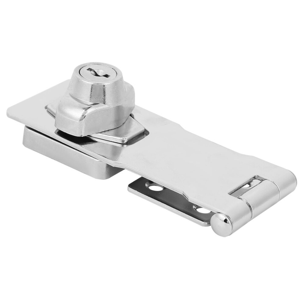 Furniture Safety: Zinc Alloy Keyed Hasp Locks For Closets 7891363298127