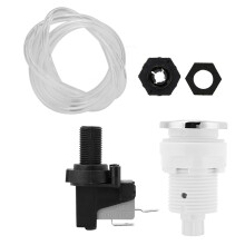 Badewannenablauf-Luftschalter-Set 16 A, PVC 100 cm, Farbe
