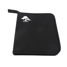 Schwarze Bonsaii-Werkzeugtasche fasst 6 Stück, 7 23,5 cm.