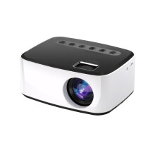 Wireless Connection Mini Projector For Home Theater Compatible With Apple Mobile Phone Video Projector Black
